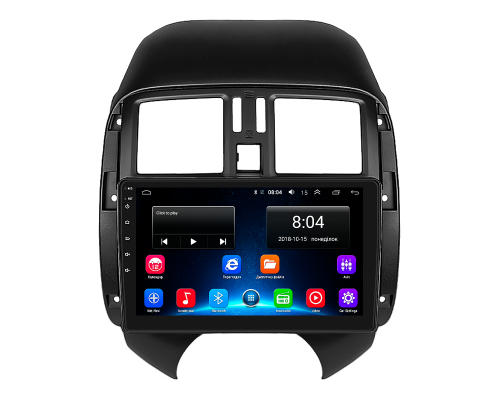 Штатная магнитола Lesko для Nissan Latio I (N17) 2012-2014 экран 9" 2/32Gb Wi-Fi GPS Base