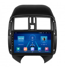 Штатная магнитола Lesko для Nissan Latio I (N17) 2012-2014 экран 9" 2/32Gb 4G Wi-Fi GPS Top