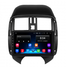 Штатная магнитола Lesko для Nissan Latio I (N17) Рестайлинг 2014-2016 экран 9" 2/32Gb Wi-Fi GPS Base