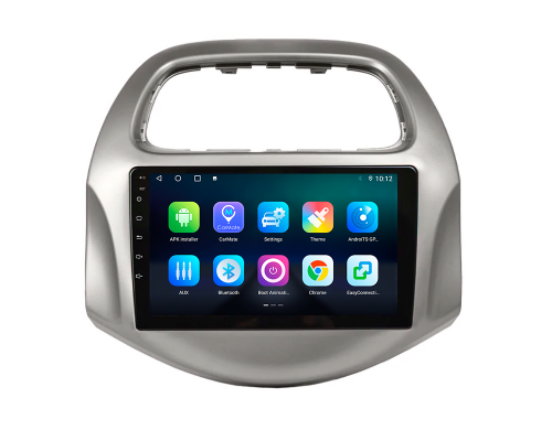 Штатная магнитола Lesko для Chevrolet Spark III (M300) Рестайлинг 2020-н.в. экран 9" 4/64Gb 4G Wi-Fi GPS Top