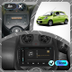 Штатная магнитола Lesko для Nissan March IV (K13) Рестайлинг 2013-н.в. экран 9" 2/32Gb 4G Wi-Fi GPS Top