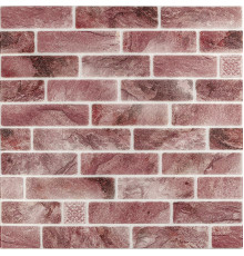 Панель стеновая 680х680х4мм Клинкер розовая глина SW-00002005