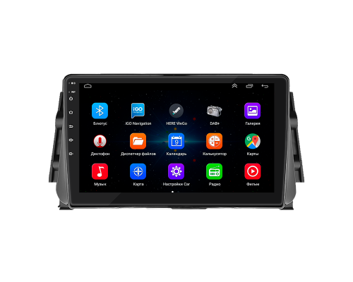 Штатная магнитола Lesko для Nissan Micra V 2017-н.в. экран 9" 1/16Gb Wi-Fi GPS Base
