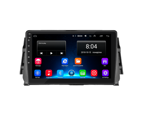 Штатная магнитола Lesko для Nissan Micra V 2017-н.в. экран 9" 2/32Gb Wi-Fi GPS Base