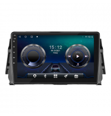 Штатная магнитола Lesko для Nissan Micra V 2017-н.в. экран 9" 4/64Gb 4G Wi-Fi GPS Top