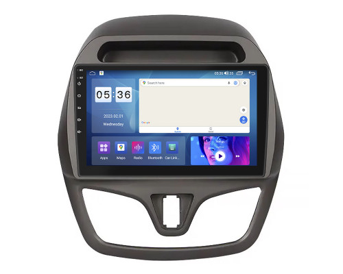 Штатная магнитола Lesko для Chevrolet Spark IV 2015-2018 экран 9" 2/32Gb CarPlay 4G Wi-Fi GPS Prime