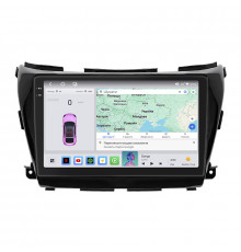 Штатная магнитола Lesko для Nissan Murano III (Z52) 2014-н.в. экран 10" 4/64 QLED CarPlay 4G Wi-Fi GPS 360 Prime