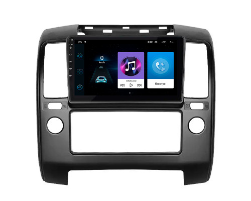 Штатная магнитола Lesko для Nissan Navara (Frontier) III (D40) 2004-2010 экран 9" 1/16Gb Wi-Fi GPS Base