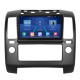 Штатная магнитола Lesko для Nissan Navara (Frontier) III (D40) 2004-2010 экран 9" 2/32Gb 4G Wi-Fi GPS Top