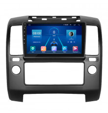 Штатная магнитола Lesko для Nissan Navara (Frontier) III (D40) 2004-2010 экран 9" 6/128Gb 4G Wi-Fi GPS Top