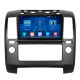 Штатная магнитола Lesko для Nissan Navara (Frontier) III (D40) 2004-2010 экран 9" 6/128Gb 4G Wi-Fi GPS Top