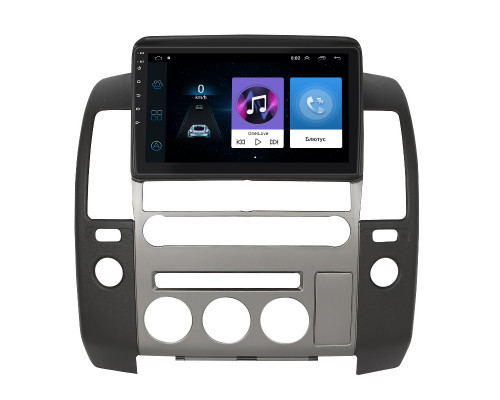 Штатная магнитола Lesko для Nissan Navara (Frontier) III (D40) Рестайлинг 2010-2015 экран 9" 1/16Gb Wi-Fi GPS Base