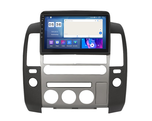 Штатная магнитола Lesko для Nissan Navara (Frontier) III (D40) Рестайлинг 2010-2015 экран 9" 4/64Gb CarPlay 4G Wi-Fi GPS Prime