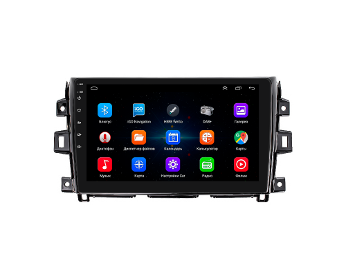 Штатная магнитола Lesko для Nissan Navara (Frontier) IV (D23) 2014-2016 экран 10" 1/16Gb Wi-Fi GPS Base