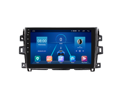 Штатная магнитола Lesko для Nissan Navara (Frontier) IV (D23) 2014- экран 10" 4/64Gb 4G Wi-Fi GPS Top