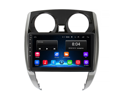 Штатная магнитола Lesko для Nissan Note II Рестайлинг 2016-2020 экран 10" 2/32Gb Wi-Fi GPS Base