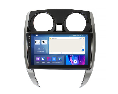 Штатная магнитола Lesko для Nissan Note II Рестайлинг 2016-2020 экран 10" 4/64Gb CarPlay 4G Wi-Fi GPS Prime