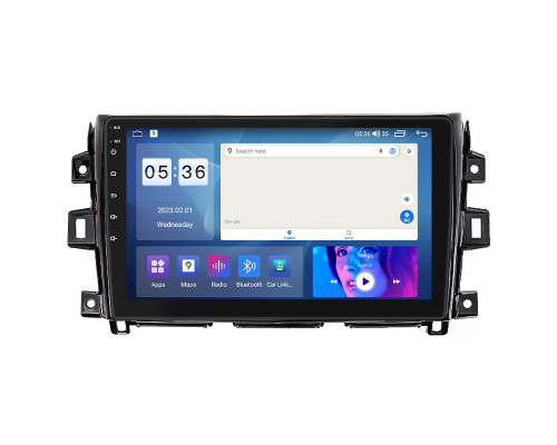 Штатная магнитола Lesko для Nissan NP300  2008-2015 экран 10" 2/32Gb CarPlay 4G Wi-Fi GPS Prime