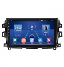 Штатная магнитола Lesko для Nissan NP300  2008-2015 экран 10" 4/64Gb 4G Wi-Fi GPS Top