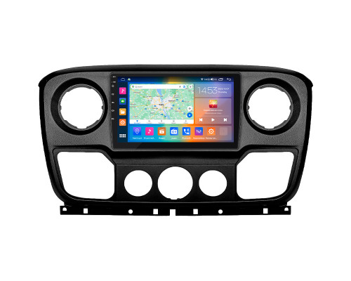 Штатная магнитола Lesko для Nissan NV400 I 2010-н.в. экран 10" 2/32Gb CarPlay 4G Wi-Fi GPS Prime