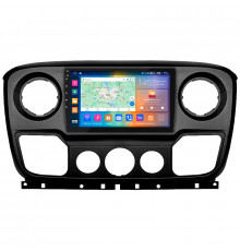 Штатная магнитола Lesko для Nissan NV400 I 2010-н.в. экран 10" 4/64Gb CarPlay 4G Wi-Fi GPS Prime