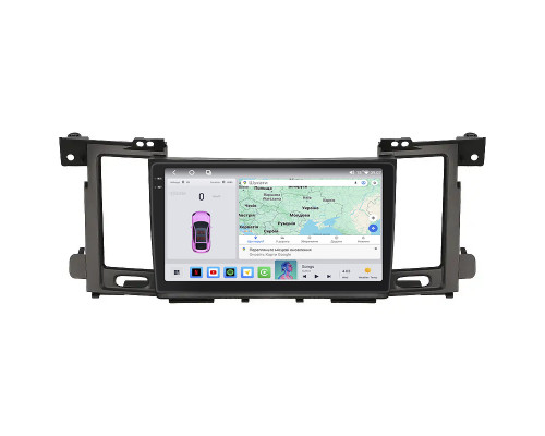 Штатная магнитола Lesko для Nissan Patrol VI (Y62) 2010-2014 экран 9" 4/64 QLED CarPlay 4G Wi-Fi GPS 360 Prime