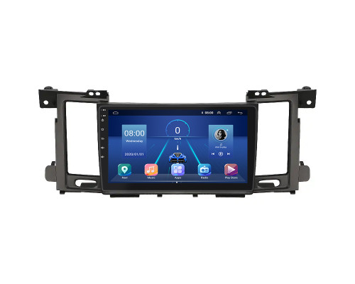 Штатная магнитола Lesko для Nissan Patrol VI (Y62) 2010-2014 экран 9" 6/128Gb 4G Wi-Fi GPS Top