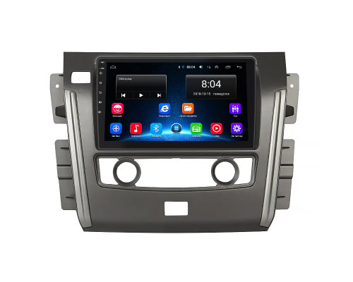 Штатная магнитола Lesko для Nissan Patrol VI (Y62) ver 2 2010-2020 экран 10" 2/32Gb Wi-Fi GPS Base