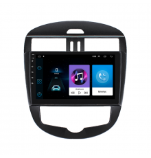 Штатная магнитола Lesko для Nissan Pulsar VI (C13) 2014-2018 экран 10" 1/16Gb Wi-Fi GPS Base