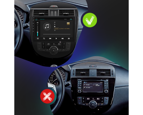 Штатная магнитола Lesko для Nissan Pulsar VI (C13) 2014-2018 экран 10" 2/32Gb Wi-Fi GPS Base