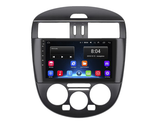 Штатная магнитола Lesko для Nissan Pulsar VI (C13) Manual AC 2014-2018 экран 9" 2/32Gb Wi-Fi GPS Base