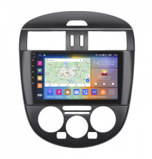 Штатная магнитола Lesko для Nissan Pulsar VI (C13) Manual AC 2014-2018 экран 9" 4/64Gb CarPlay 4G Wi-Fi GPS Prime