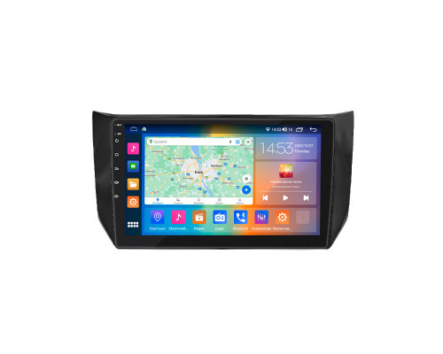 Штатная магнитола Lesko для Nissan Sentra VII (B17) Рестайлинг 2015-2019 экран 10" 4/64Gb CarPlay 4G Wi-Fi GPS Prime