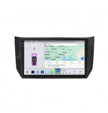 Штатная магнитола Lesko для Nissan Sentra VII (B17) Рестайлинг 2015-2019 экран 10" 4/64 QLED CarPlay 4G Wi-Fi GPS 360 Prime