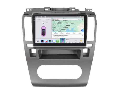 Штатная магнитола Lesko для Nissan Tiida I 2004-2012 экран 9" 4/64 QLED CarPlay 4G Wi-Fi GPS 360 Prime