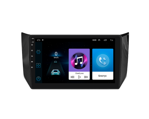 Штатная магнитола Lesko для Nissan Tiida II 2015-2018 экран 10" 1/16Gb Wi-Fi GPS Base