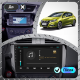Штатная магнитола Lesko для Nissan Tiida II 2015-2018 экран 10" 1/16Gb Wi-Fi GPS Base