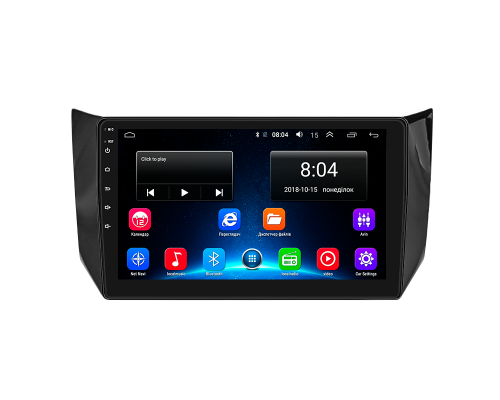 Штатная магнитола Lesko для Nissan Tiida II 2015-2018 экран 10" 2/32Gb 4G Wi-Fi GPS Top