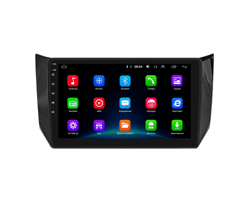 Штатная магнитола Lesko для Nissan Tiida II 2015-2018 экран 10" 2/32Gb 4G Wi-Fi GPS Top