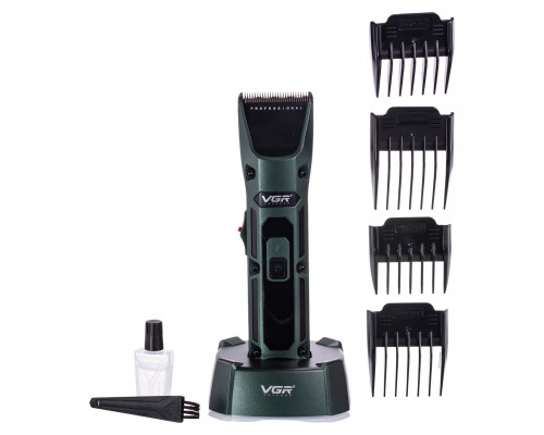 Машинка для стрижки професійна з 4 насадками VGR HP-V-696