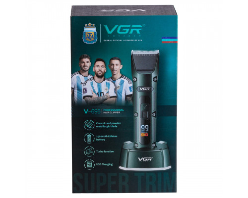 Машинка для стрижки професійна з 4 насадками VGR HP-V-696