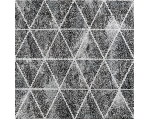 Панель стеновая 3D 700х700х4мм Ромбы серые винтаж SW-00002008