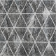 Панель стеновая 3D 700х700х4мм Ромбы серые винтаж SW-00002008