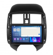 Штатная магнитола Lesko для Nissan Versa II Рестайлинг 2014-2019 экран 9" 2/32Gb CarPlay 4G Wi-Fi GPS Prime