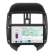 Штатная магнитола Lesko для Nissan Versa II Рестайлинг 2014-2019 экран 9" 4/64 QLED CarPlay 4G Wi-Fi GPS 360 Prime