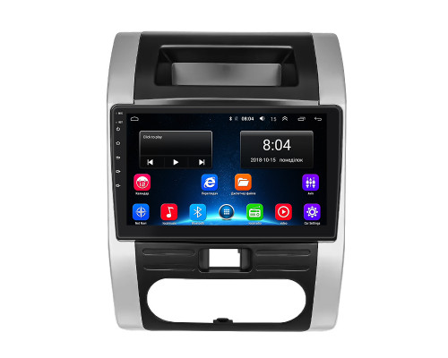 Штатная магнитола Lesko для Nissan X-Trail II 2007-2011 экран 10" 2/32Gb Wi-Fi GPS Base