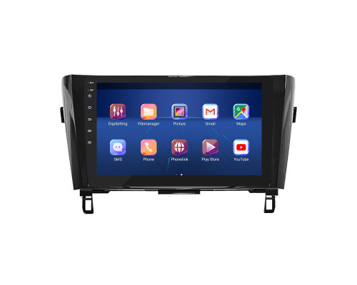 Штатная магнитола Lesko для Nissan X-Trail III 2013-2019 экран 10" 2/32Gb 4G Wi-Fi GPS Top
