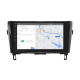 Штатная магнитола Lesko для Nissan X-Trail III 2013-2019 экран 10" 4/64Gb 4G Wi-Fi GPS Top