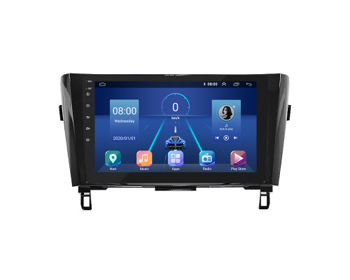 Штатная магнитола Lesko для Nissan X-Trail III 2013-2019 экран 10" 6/128Gb 4G Wi-Fi GPS Top