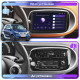 Штатная магнитола Lesko для Smart Fortwo III 2014-н.в. экран 9" 4/64Gb 4G Wi-Fi GPS Top